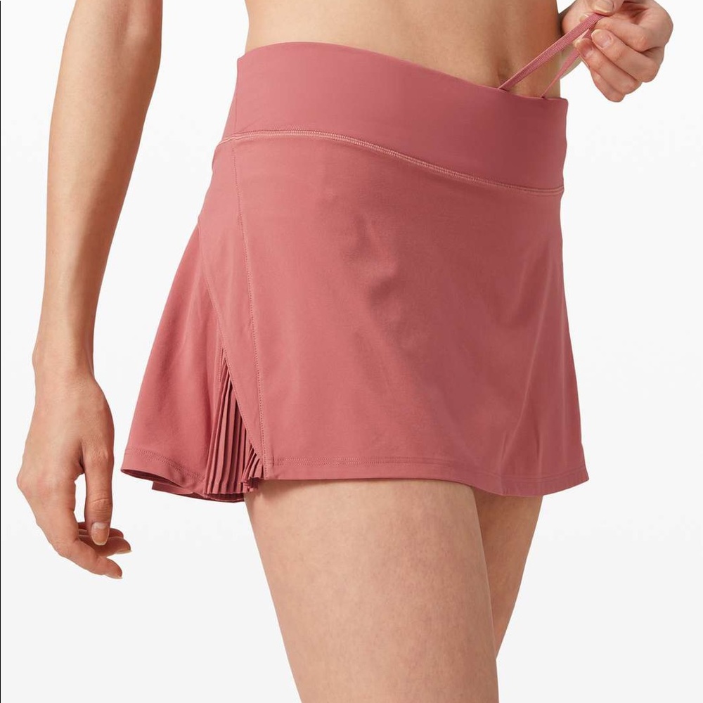 Lululemon Play Off Pleats Tennis Skirt